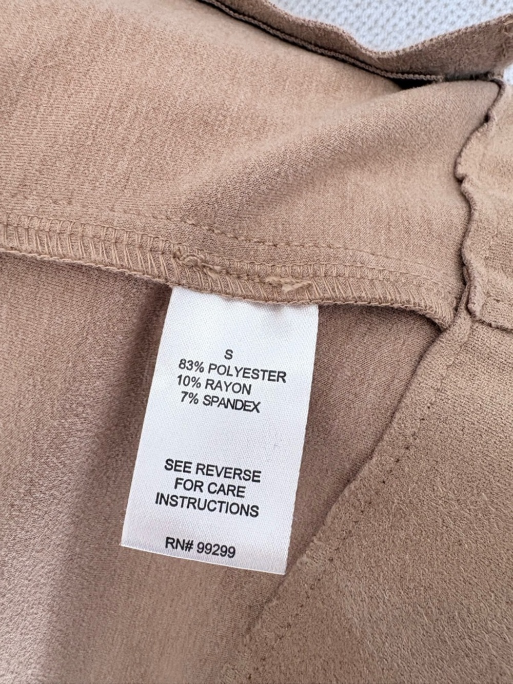 Evereve Taupe Asymmetrical Moto Jacket - Picture 6 of 8